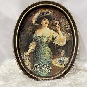 Vintage Pepsi Metal Serving Tray